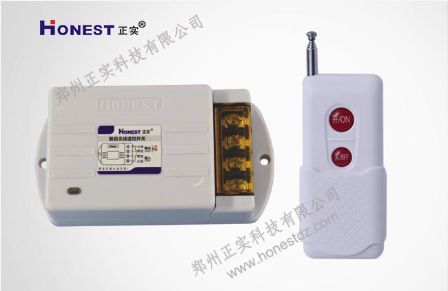 1 KM 380V digital wireless remote control switch     HT-6380KG-1